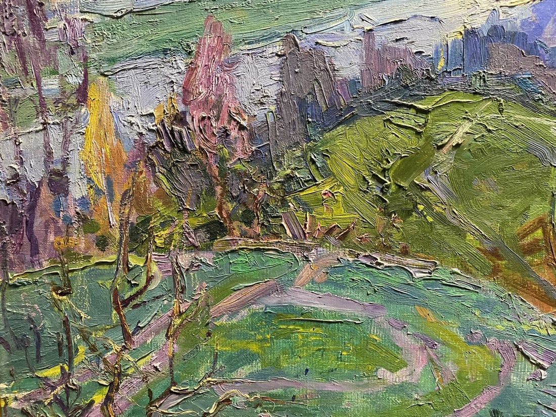 Oil painting Spring day Glushchenko Nikolai Petrovich - 4