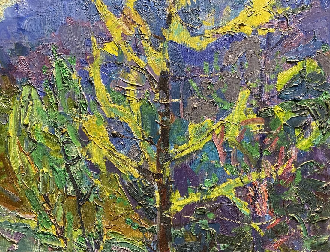 Oil painting Spring day Glushchenko Nikolai Petrovich - 5