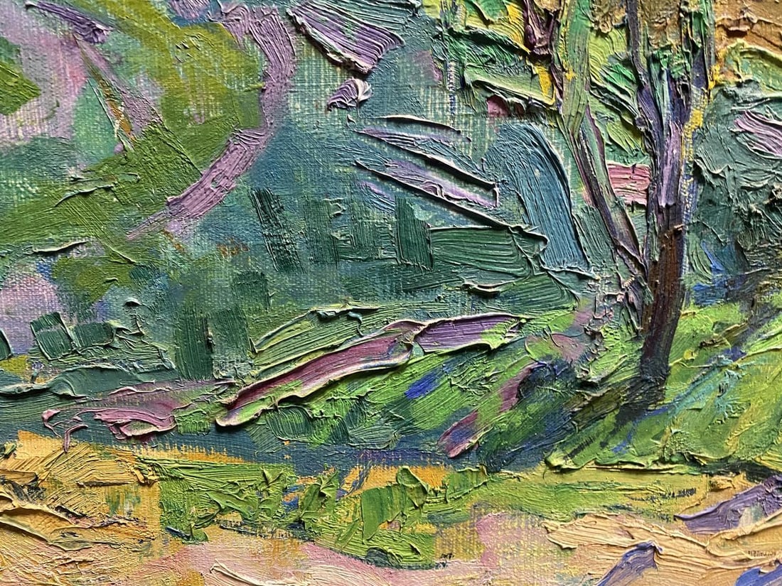 Oil painting Spring day Glushchenko Nikolai Petrovich - 7