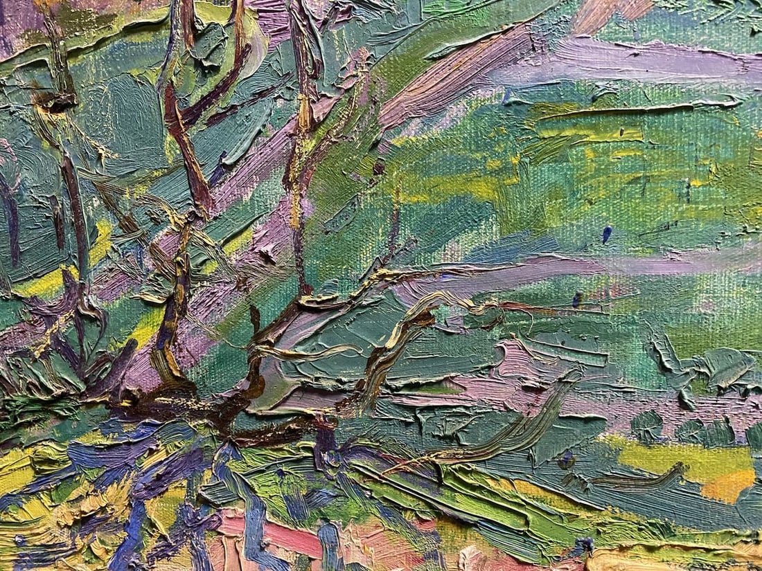 Oil painting Spring day Glushchenko Nikolai Petrovich - 8