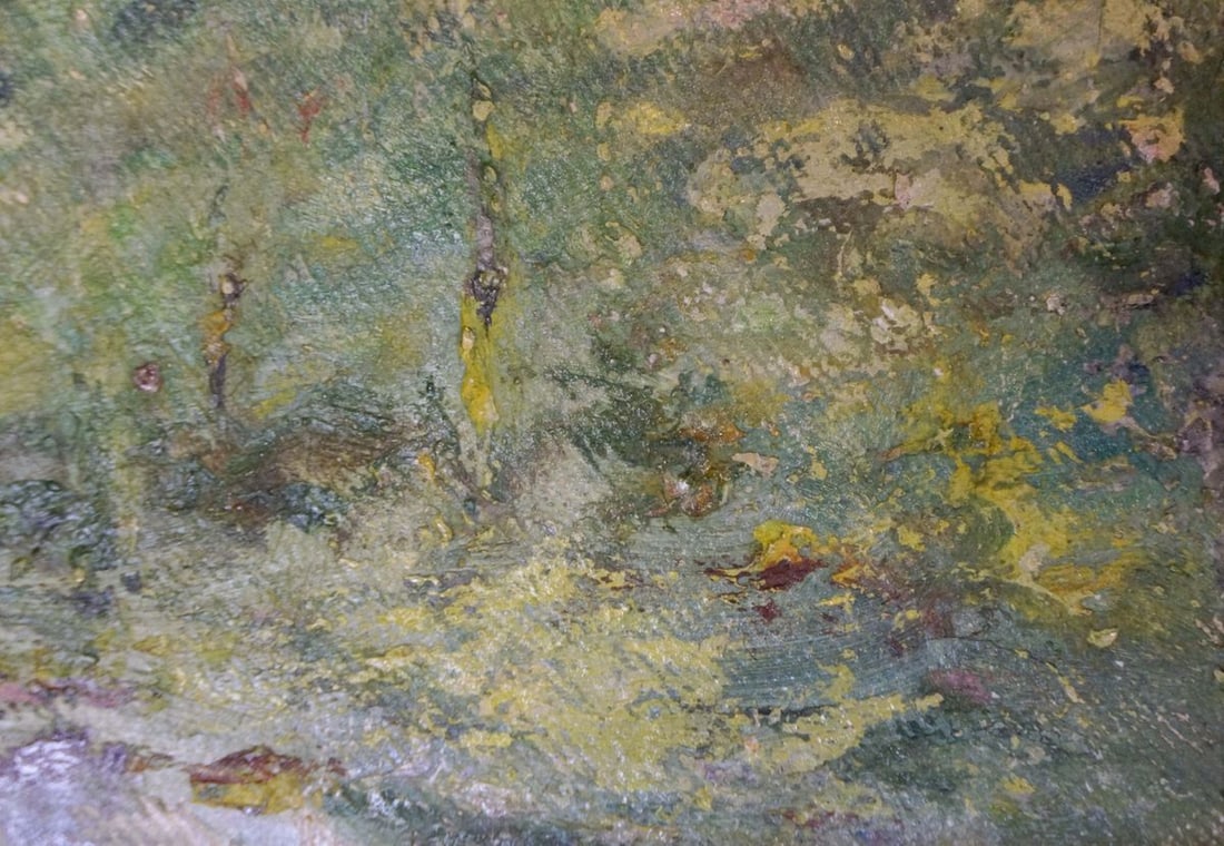 Oil painting Mountain landscape Paul Christiaan Bos - 6