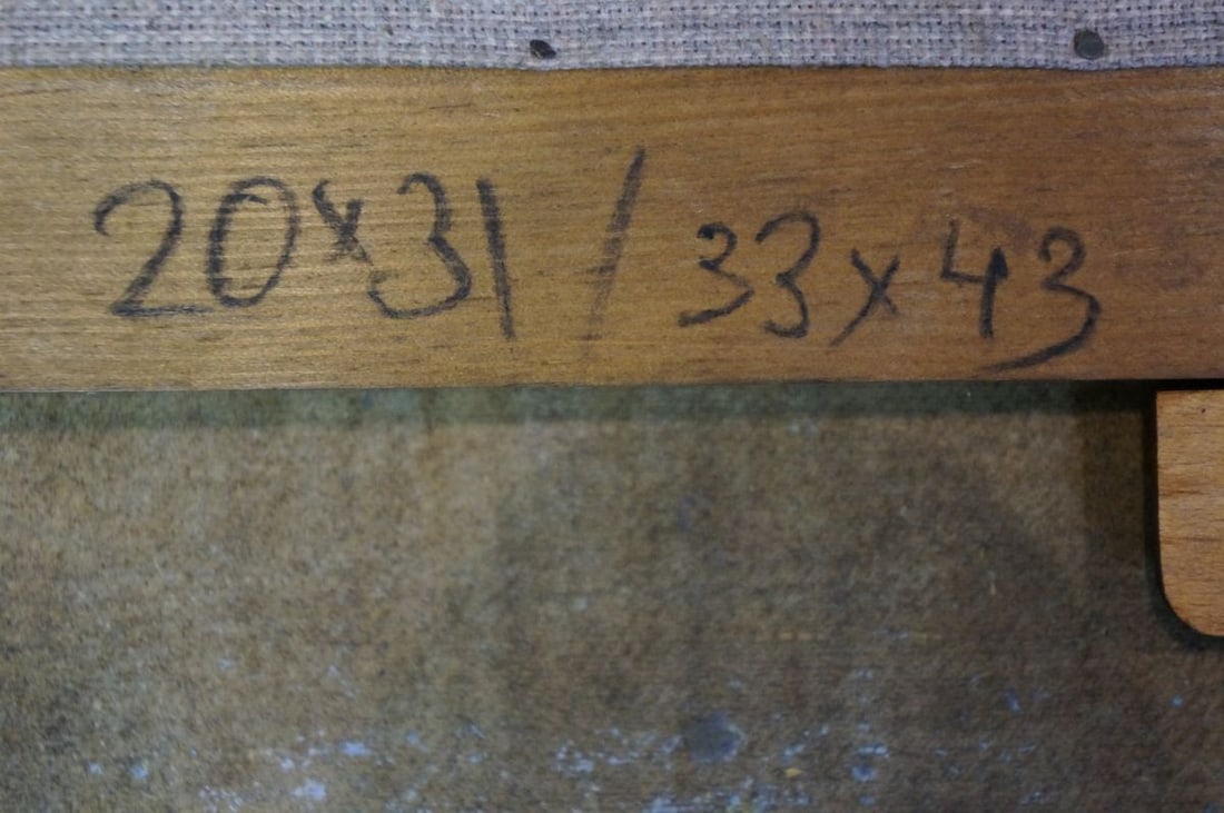 Oil painting Mountain landscape Paul Christiaan Bos - 8