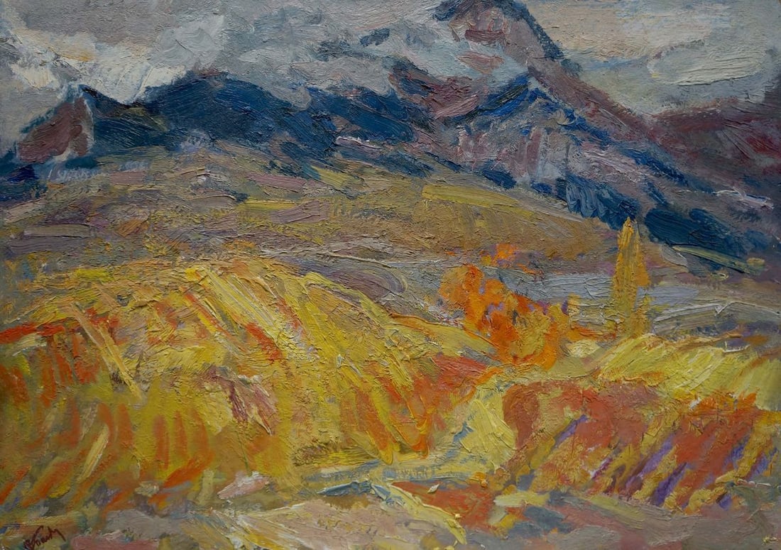 Oil painting Vineyards Babentsov Victor Vladimirovich (1 of 8)