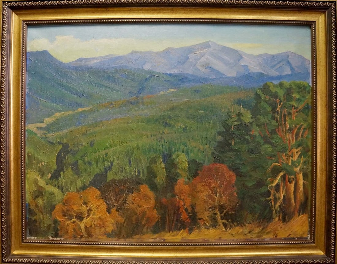 Oil painting Autumn in the mountains Ternovykh Vladimir Vasilievich (1 of 8)