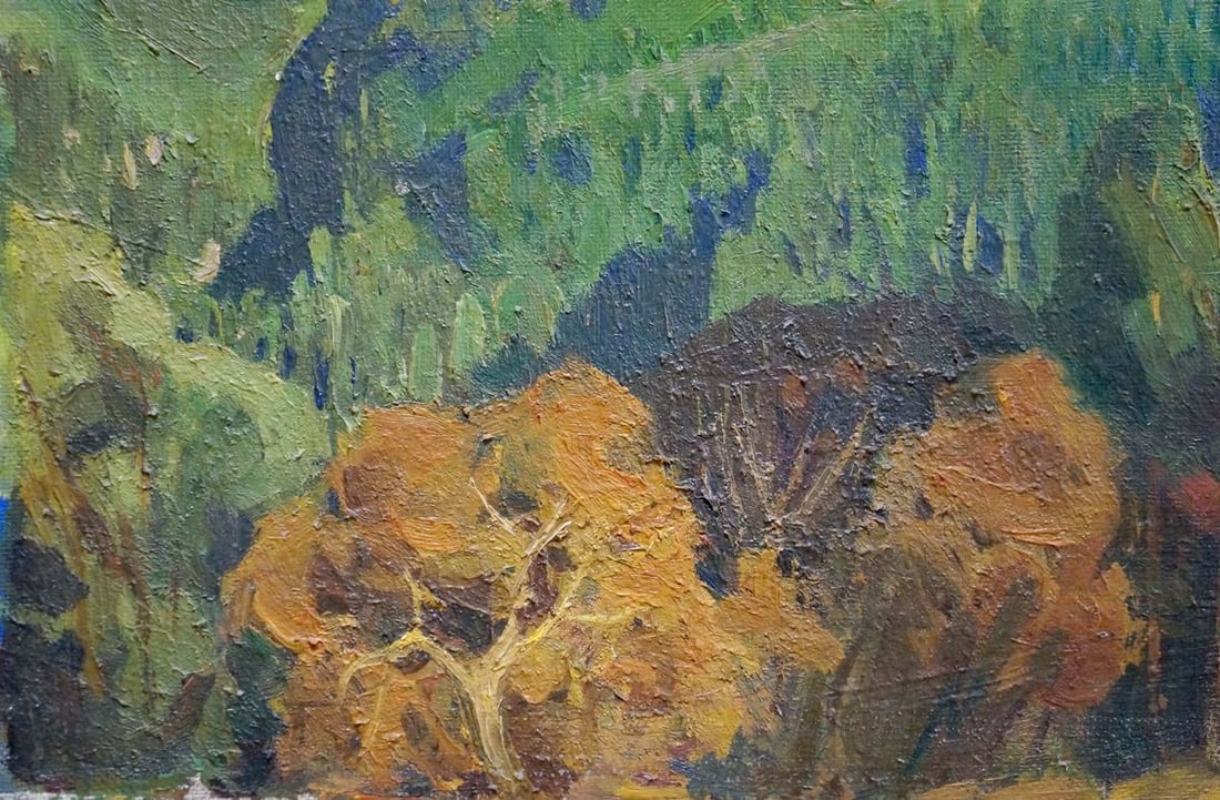 Oil painting Autumn in the mountains Ternovykh Vladimir Vasilievich - 2