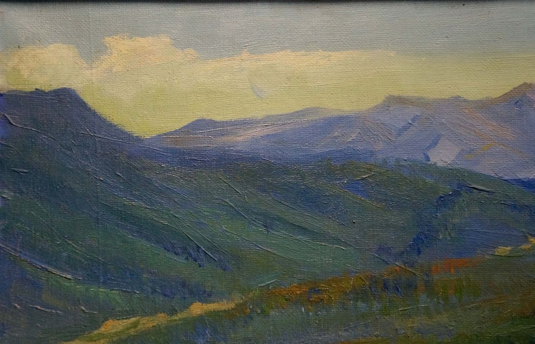 Oil painting Autumn in the mountains Ternovykh Vladimir Vasilievich - 3
