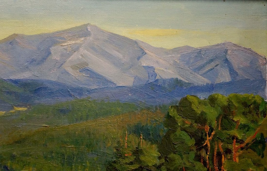 Oil painting Autumn in the mountains Ternovykh Vladimir Vasilievich - 4