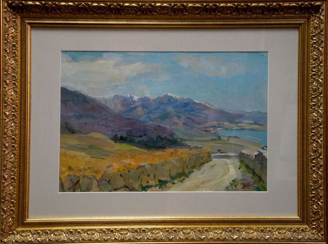 Oil painting Mountain landscape Babentsov Victor Vladimirovich (1 of 8)