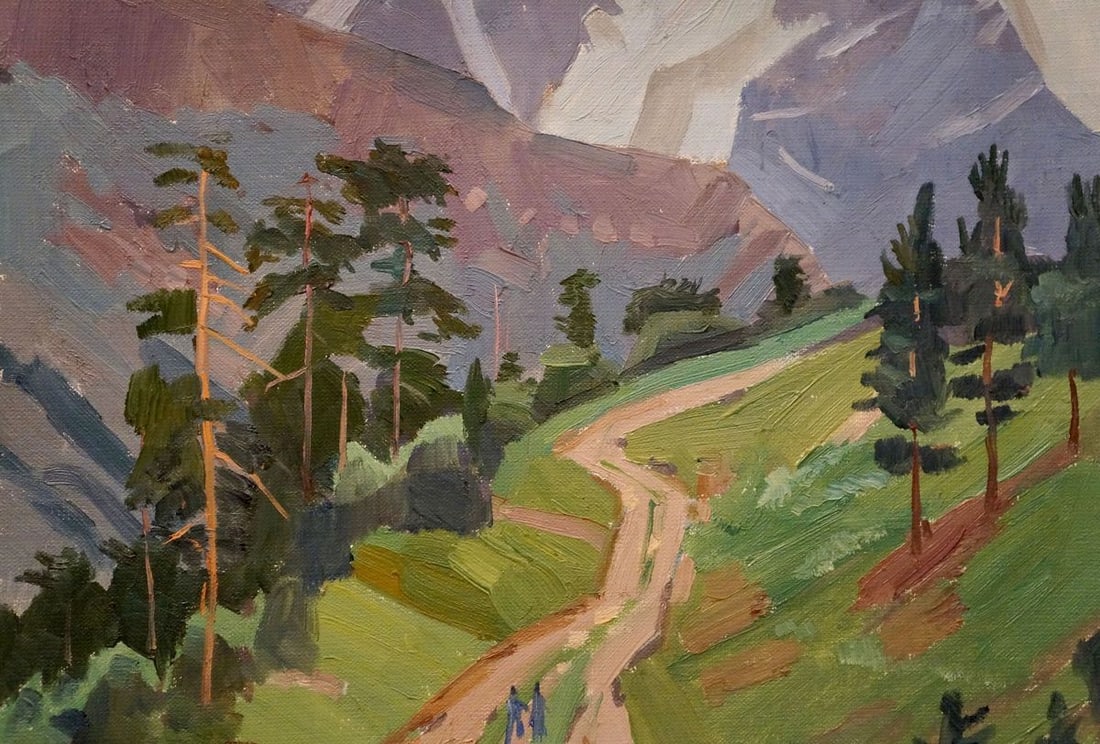 Oil painting Road to the mountains Chernikov Nikolay Vladimirovich - 3