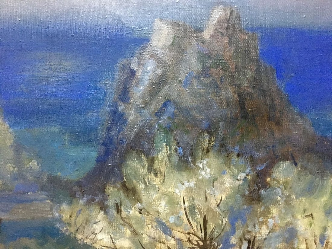 Oil painting View from the Bolgatur hill Rudakov M. Z. - 5