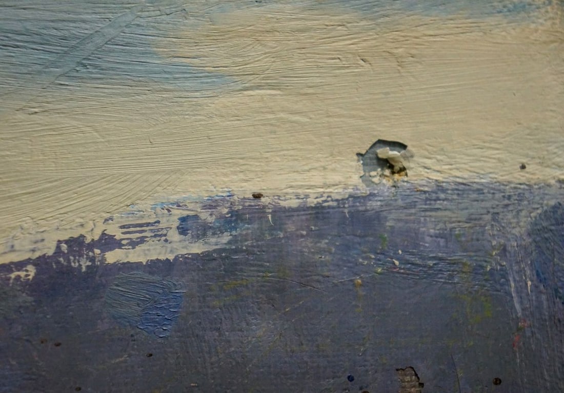 Oil painting Trees are blooming Strelov Arkady Efimovich - 6