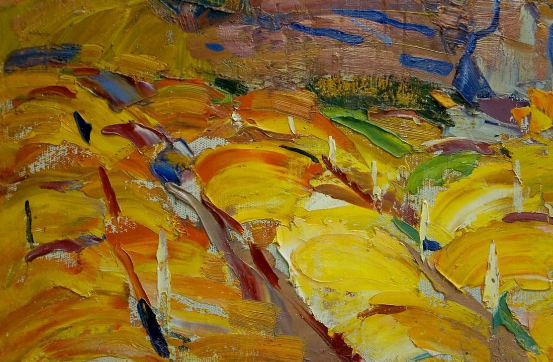 Oil painting Hot weather Stremsky Alexander Ivanovich - 2