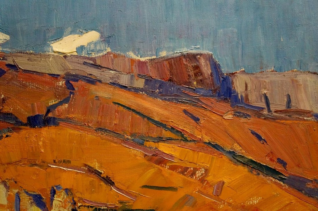 Oil painting Hot weather Stremsky Alexander Ivanovich - 4