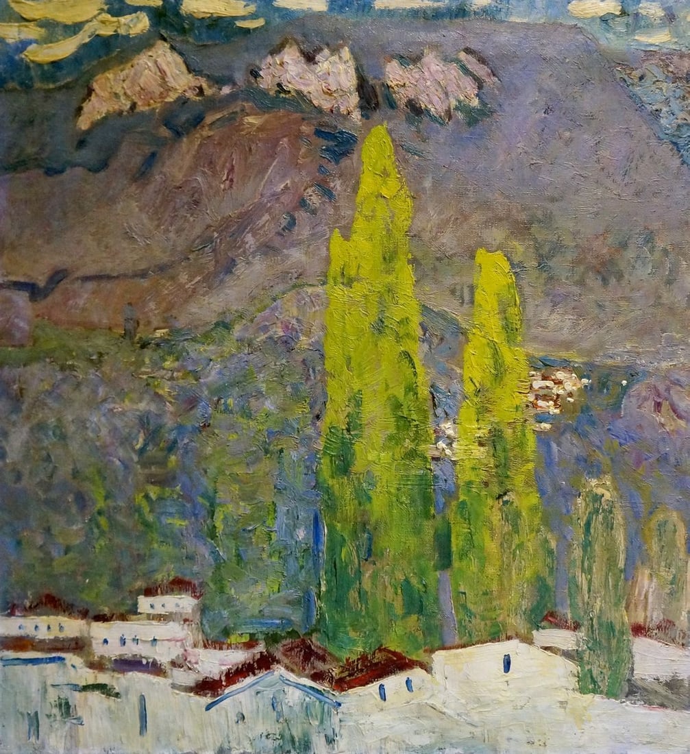 Oil painting Away mountains Tolochko Victor Ivanovich (1 of 8)