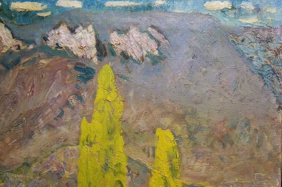 Oil painting Away mountains Tolochko Victor Ivanovich - 4