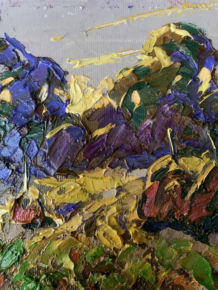 Oil painting Warm evening Alex Kalenyuk - 6