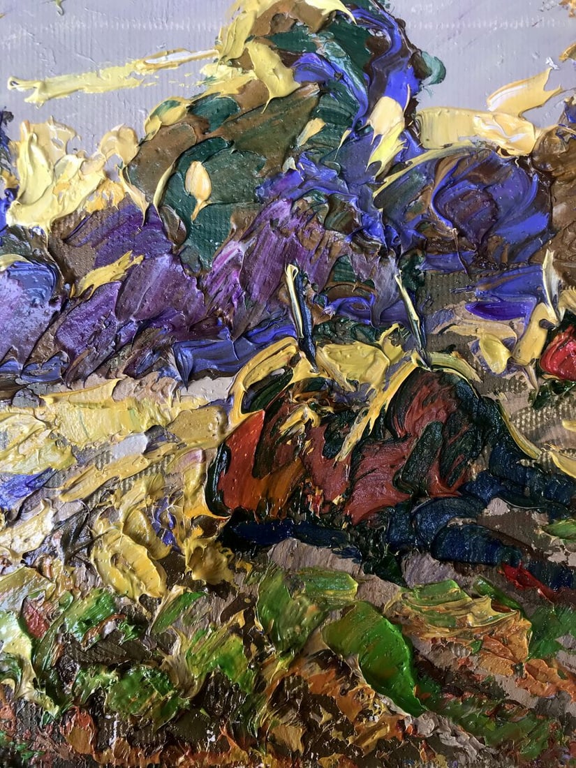 Oil painting Warm evening Alex Kalenyuk - 8