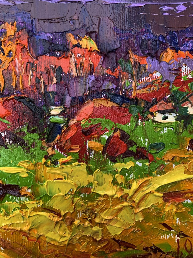 Oil painting After the rain Oksana Kalenyuk - 10