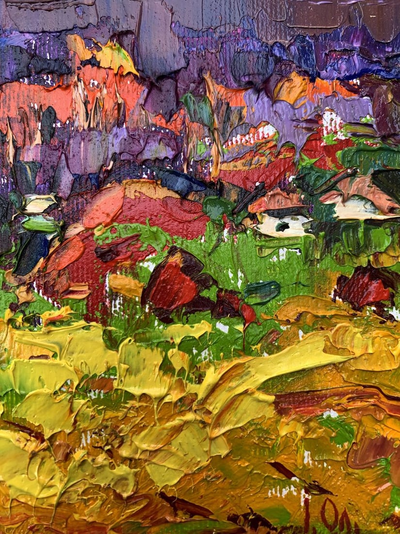 Oil painting After the rain Oksana Kalenyuk - 11