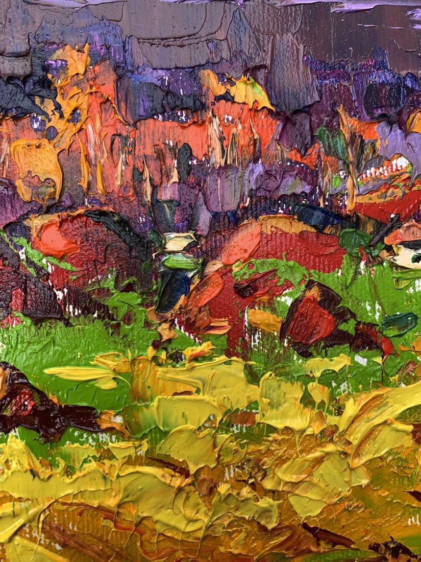 Oil painting After the rain Oksana Kalenyuk - 9