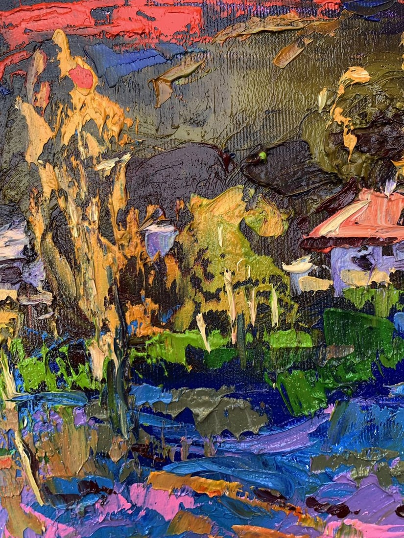 Oil painting Night has come Kalenyuk Alex - 4