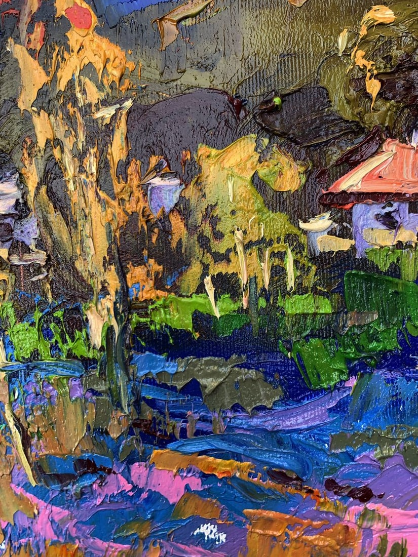 Oil painting Night has come Kalenyuk Alex - 5