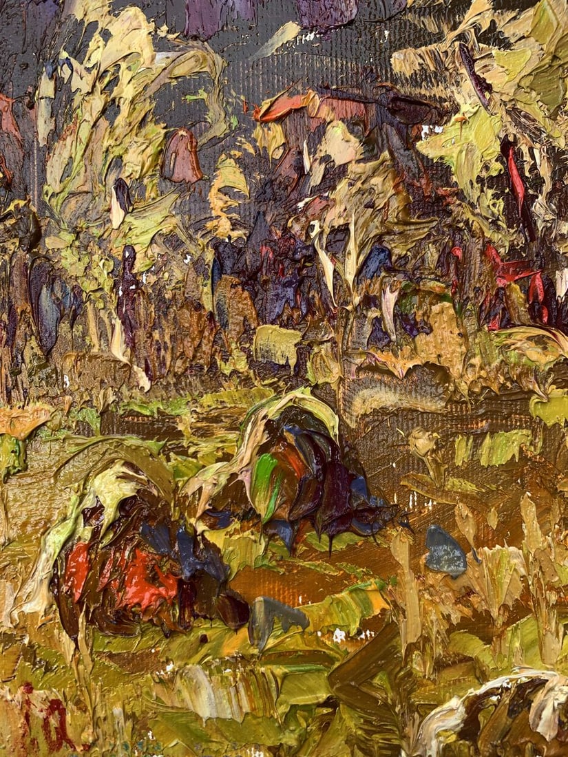 Oil painting After haymaking Kalenyuk Alex - 5
