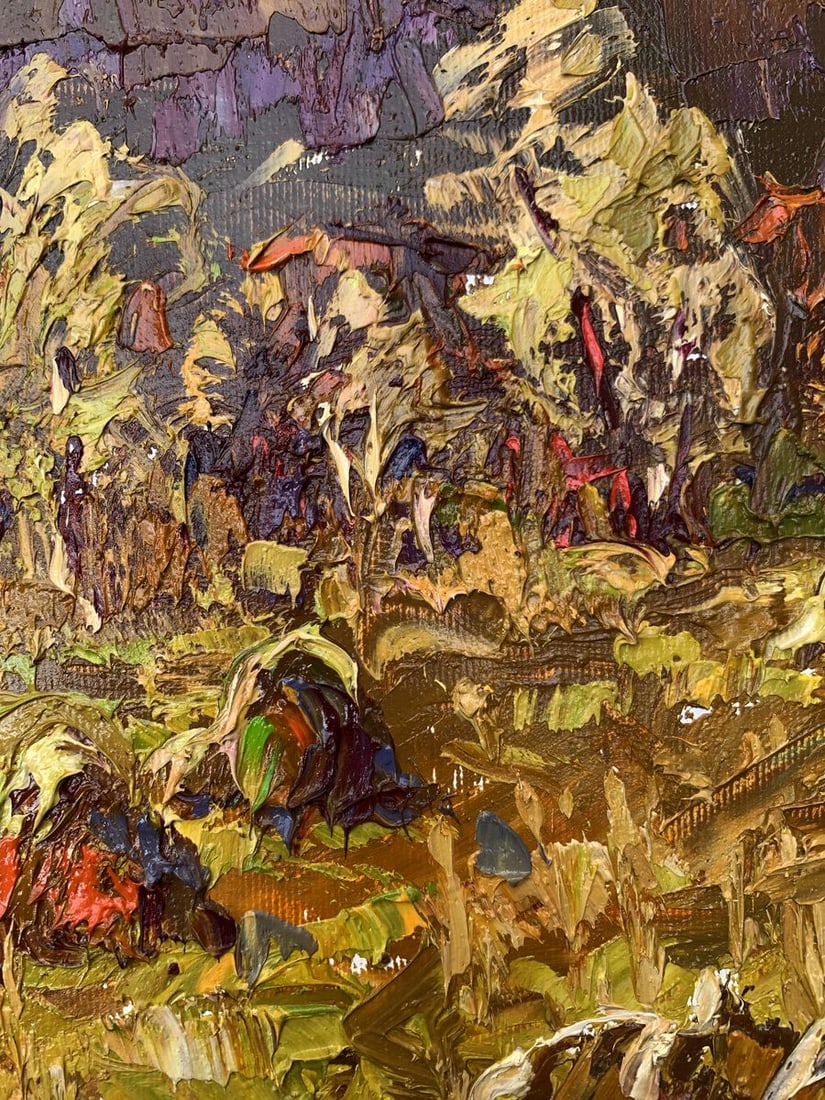 Oil painting After haymaking Kalenyuk Alex - 6