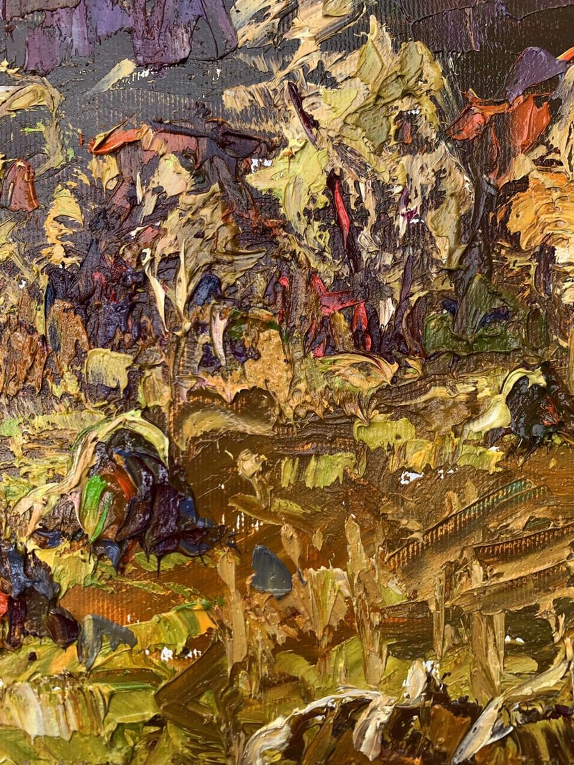 Oil painting After haymaking Kalenyuk Alex - 7