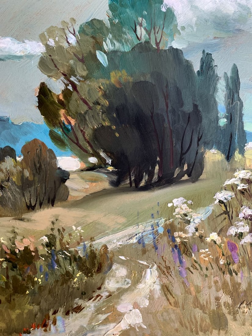 Oil painting Flower field Yuriy Suprunchuk - 7