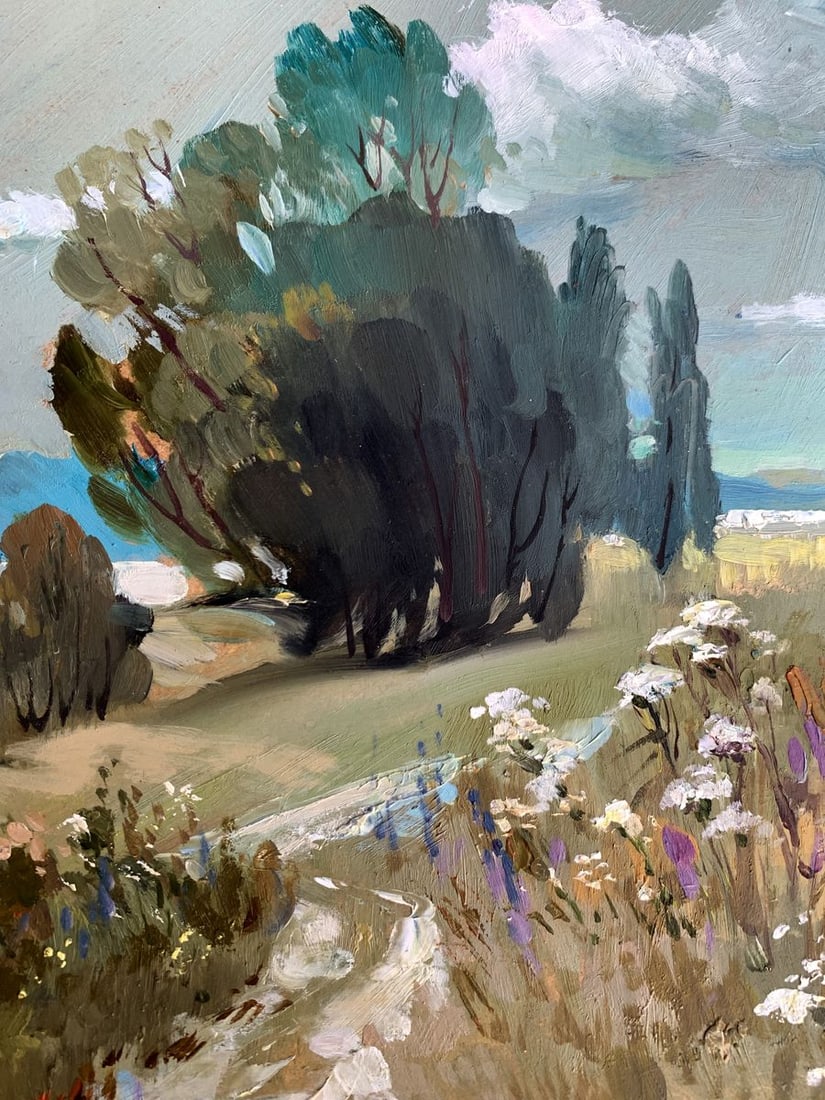 Oil painting Flower field Yuriy Suprunchuk - 8