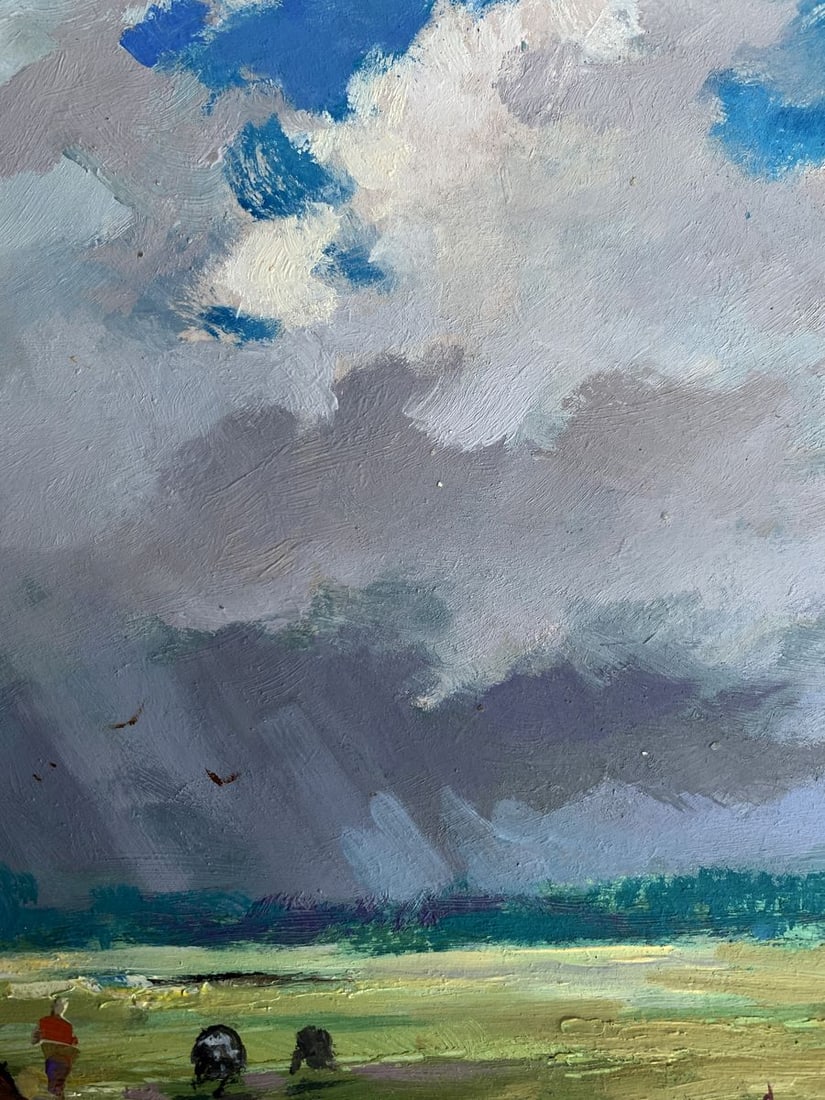 Oil painting Covered with clouds Yuriy Suprunchuk - 9