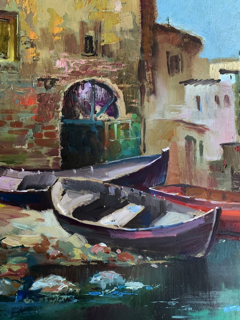 Oil painting On the seashore Yuriy Suprunchuk - 4