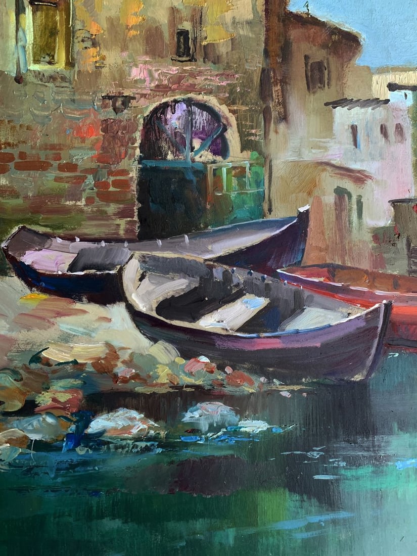 Oil painting On the seashore Yuriy Suprunchuk - 5