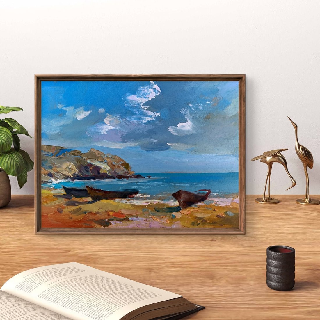 Oil painting Island in the sea Yuriy Suprunchuk - 2