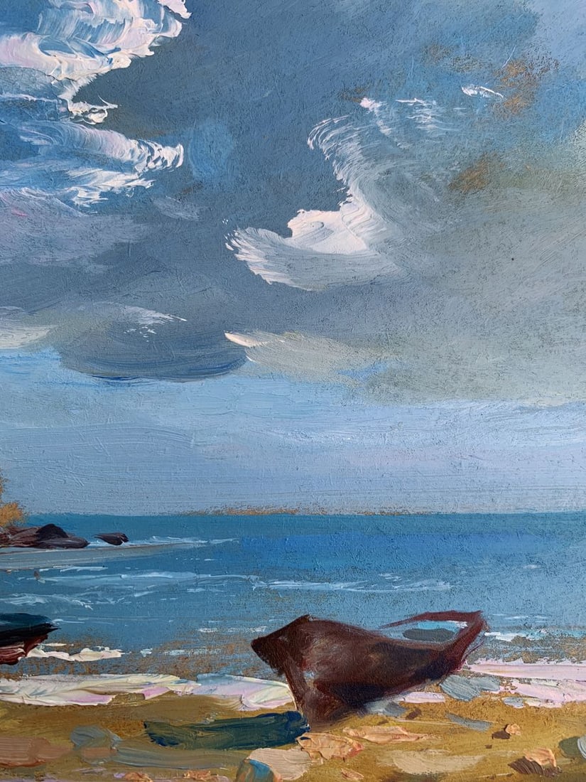 Oil painting Island in the sea Yuriy Suprunchuk - 8