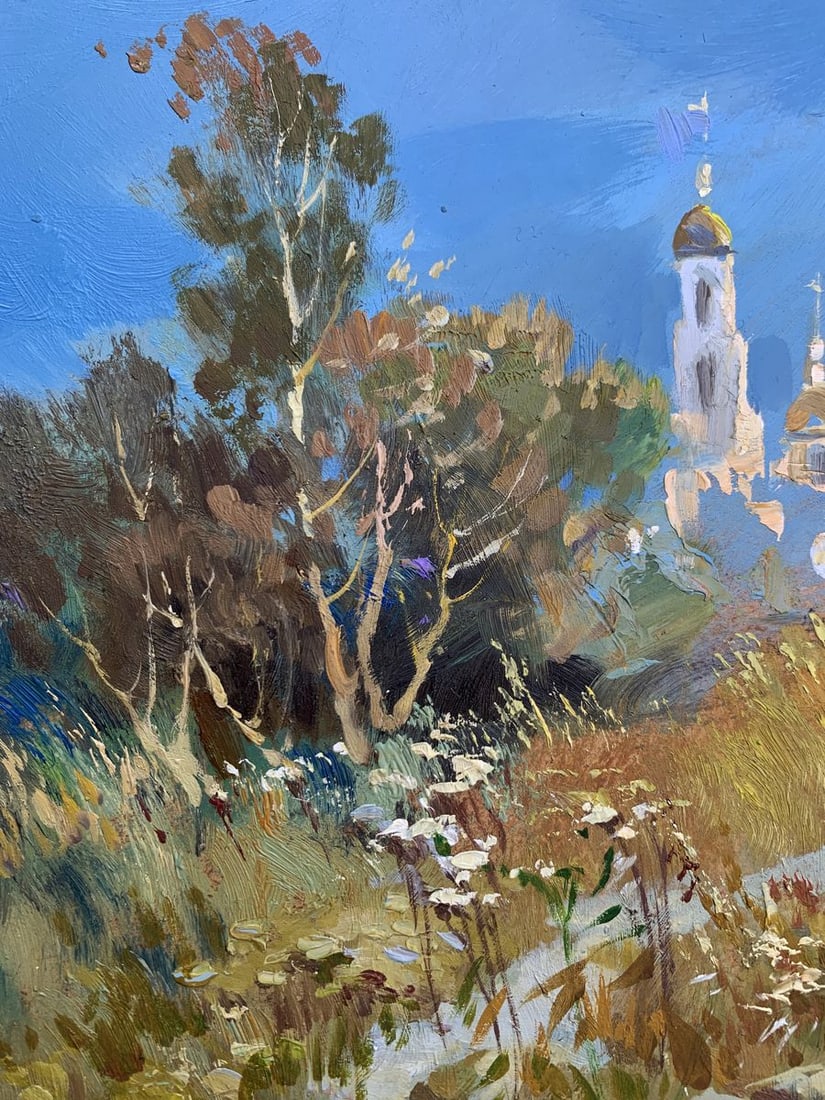 Oil painting The moonlight illuminates Yuriy Suprunchuk - 4