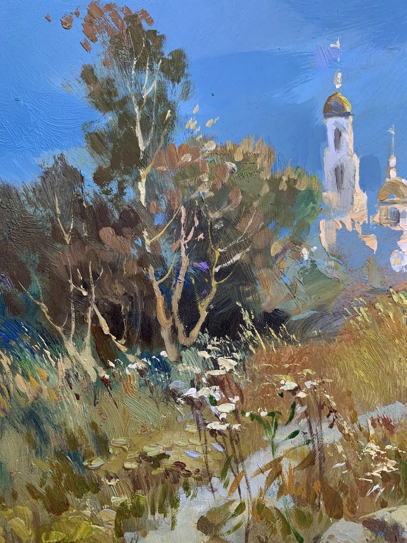 Oil painting The moonlight illuminates Yuriy Suprunchuk - 5