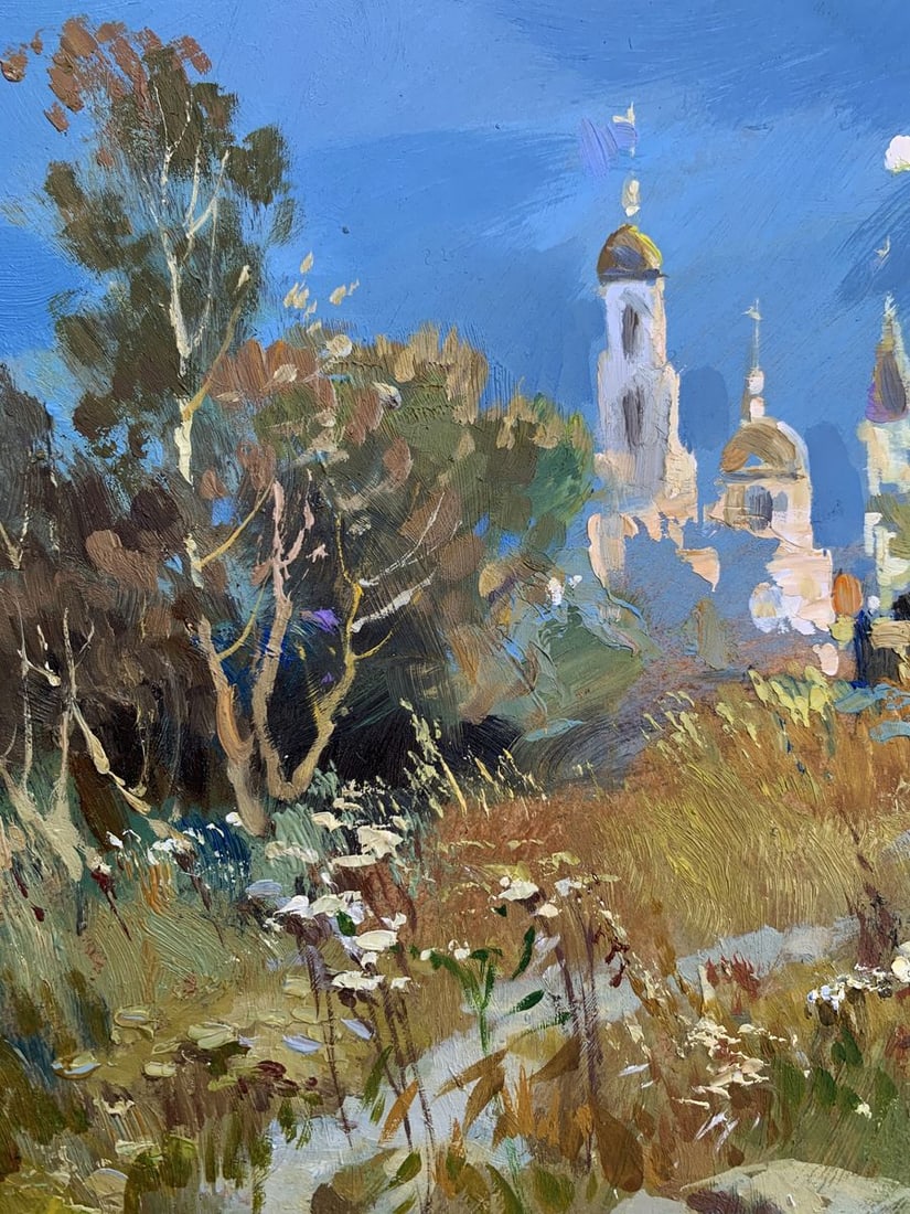 Oil painting The moonlight illuminates Yuriy Suprunchuk - 6