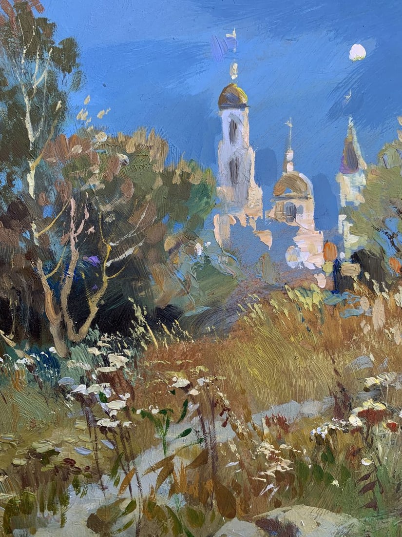 Oil painting The moonlight illuminates Yuriy Suprunchuk - 7