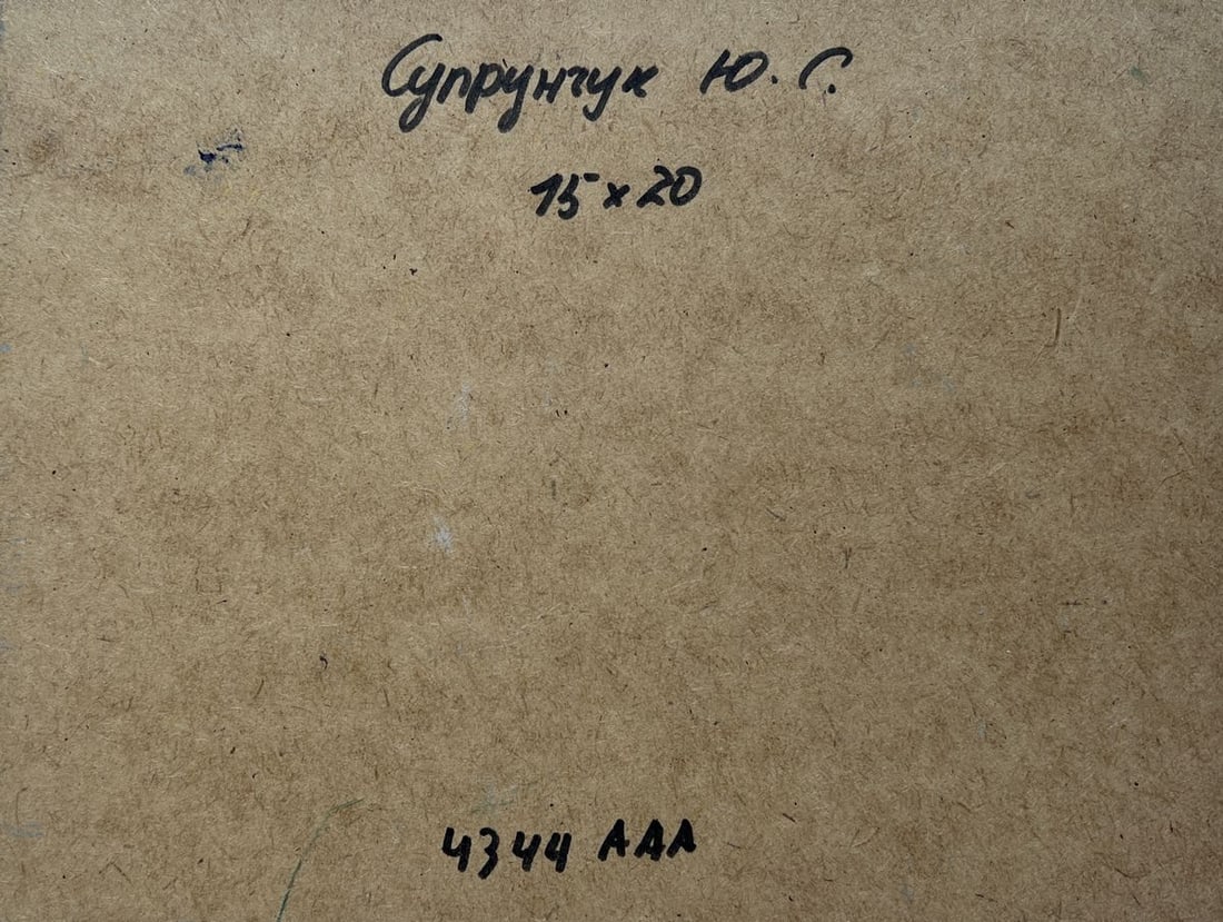 Oil painting A lonely boat among the reeds Yuriy Suprunchuk - 8