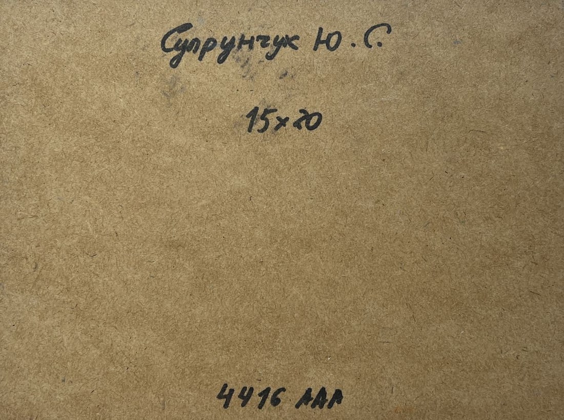 Oil painting Summer harmony of water and sky Yuriy Suprunchuk - 8