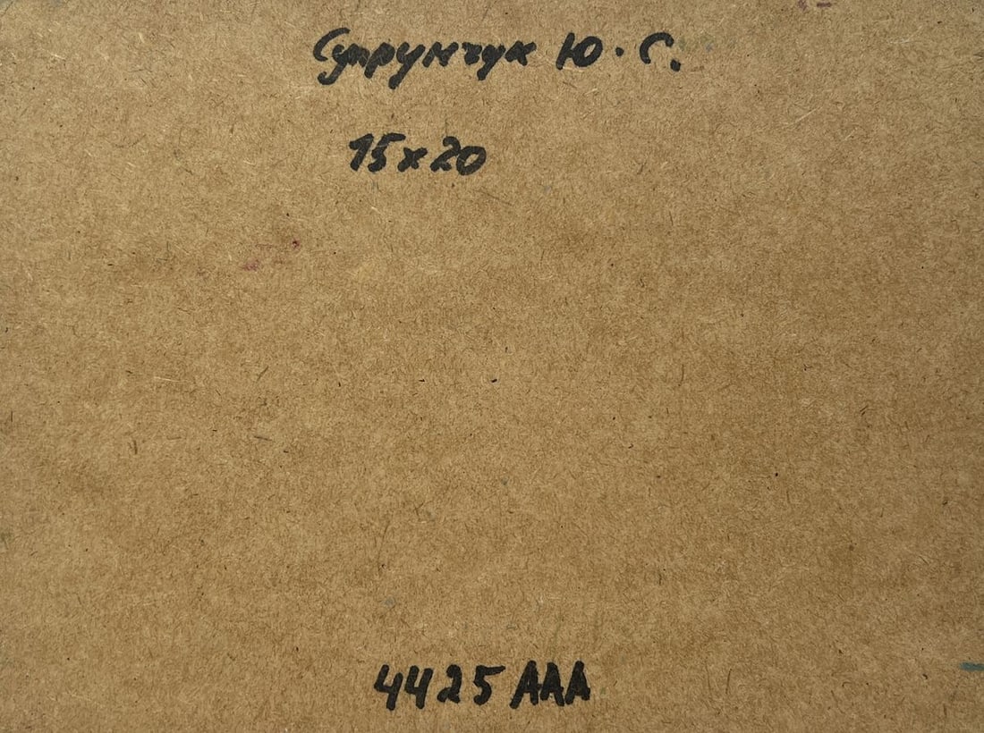 Oil painting A lonely house by the river Yuriy Suprunchuk - 8