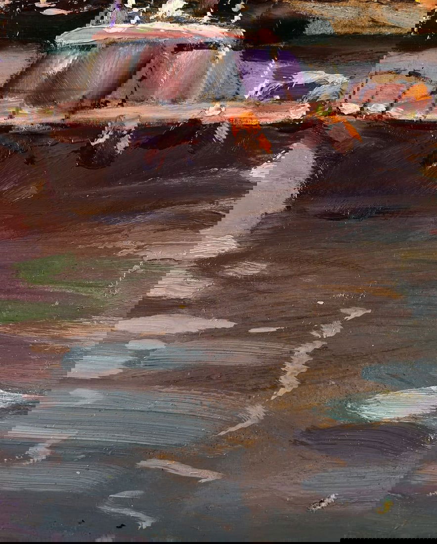 Oil painting City sailboats Yuriy Suprunchuk - 8