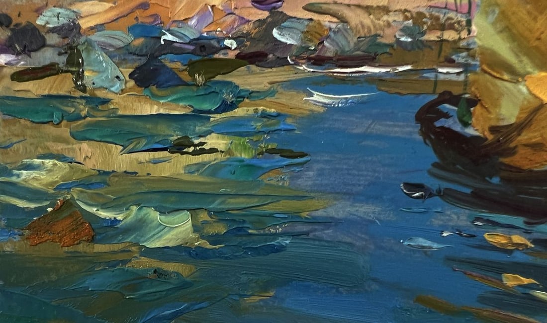 Oil painting House on the seashore Yuriy Suprunchuk - 5