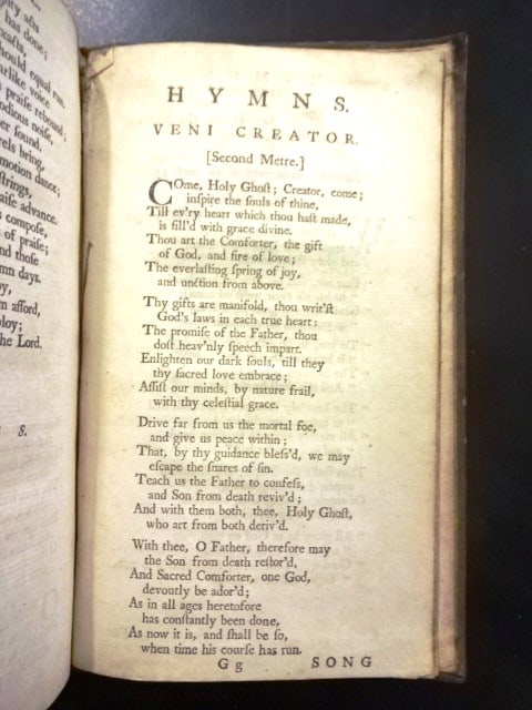 1725 Book of Common Prayer and Rare Psalms - 3