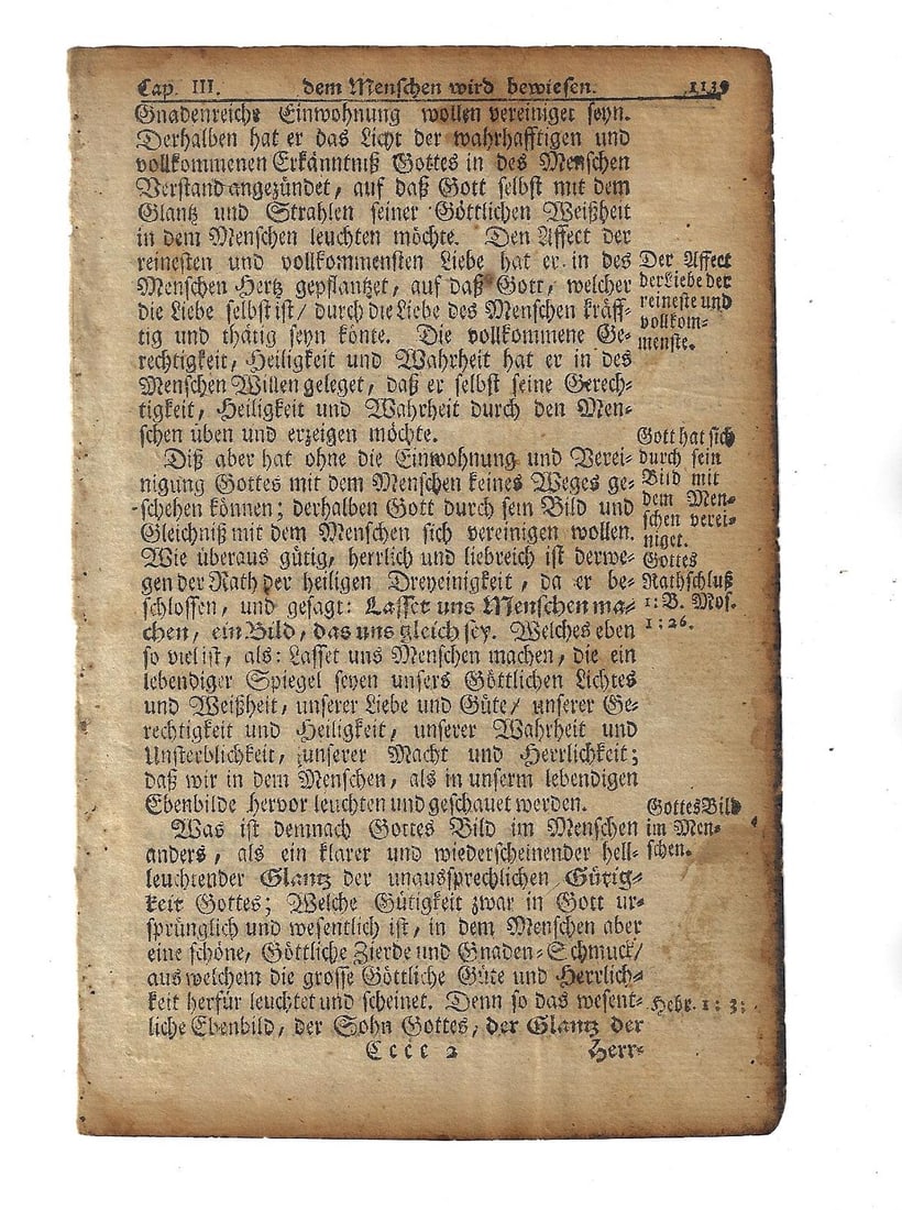 1751 Leaf Benjamin Franklin Fraktur - 2