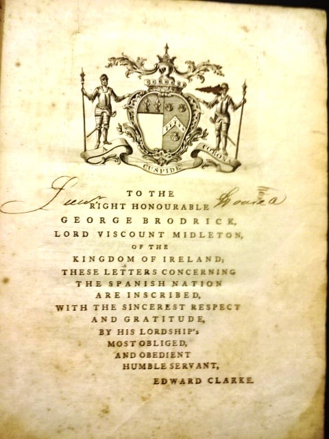 1763 Letters Concerning the Spanish Nation - 2