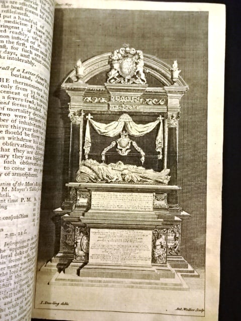 1755 Gentlemans Magazine Colonial America Canada - 5