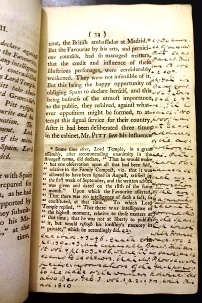 1766 The History of the Late Minority English Politics - 4